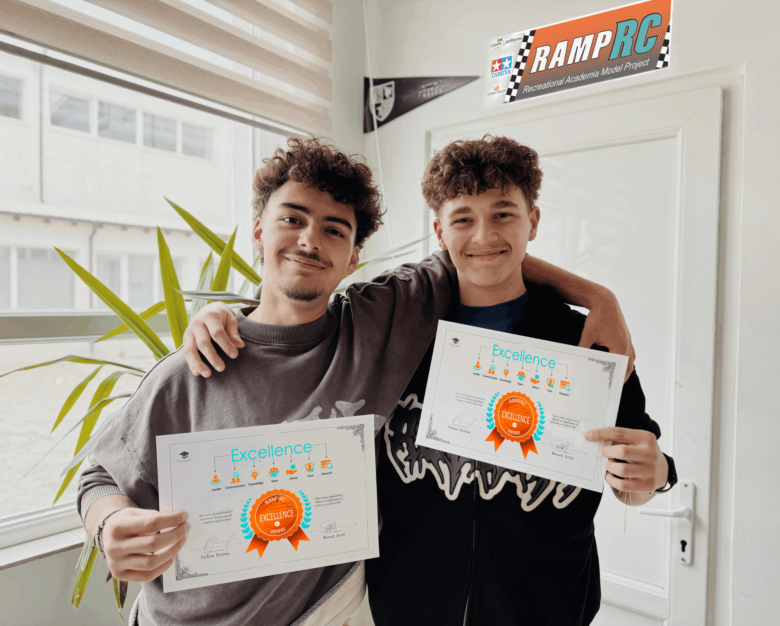 RampRC Certificates and Achievements